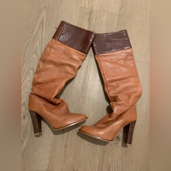 Great condition Y2K Zara tall knee boots in size 6/36 retro 70’s vibe - Picture 1 of 3